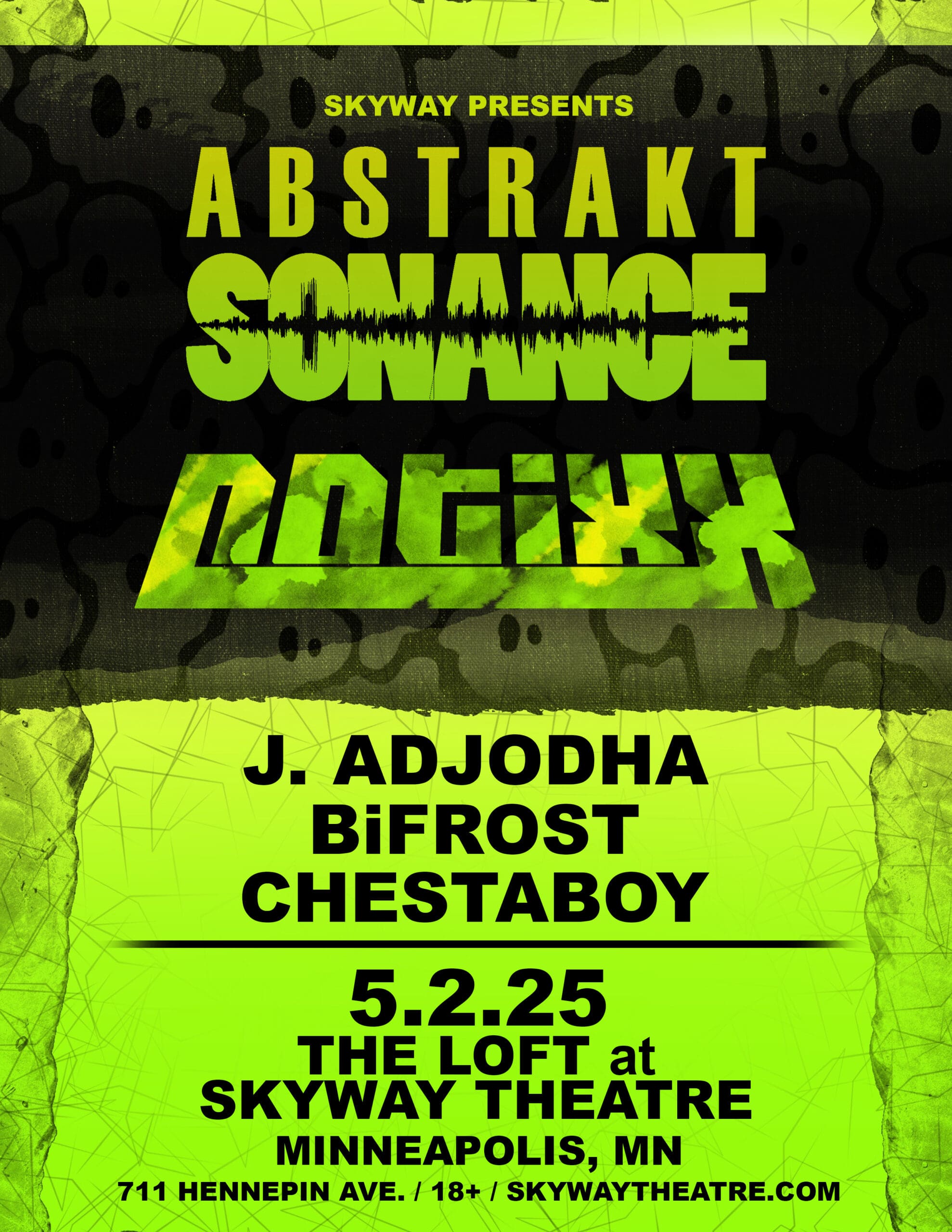 Notixx x Abstrakt Sonance Flyer