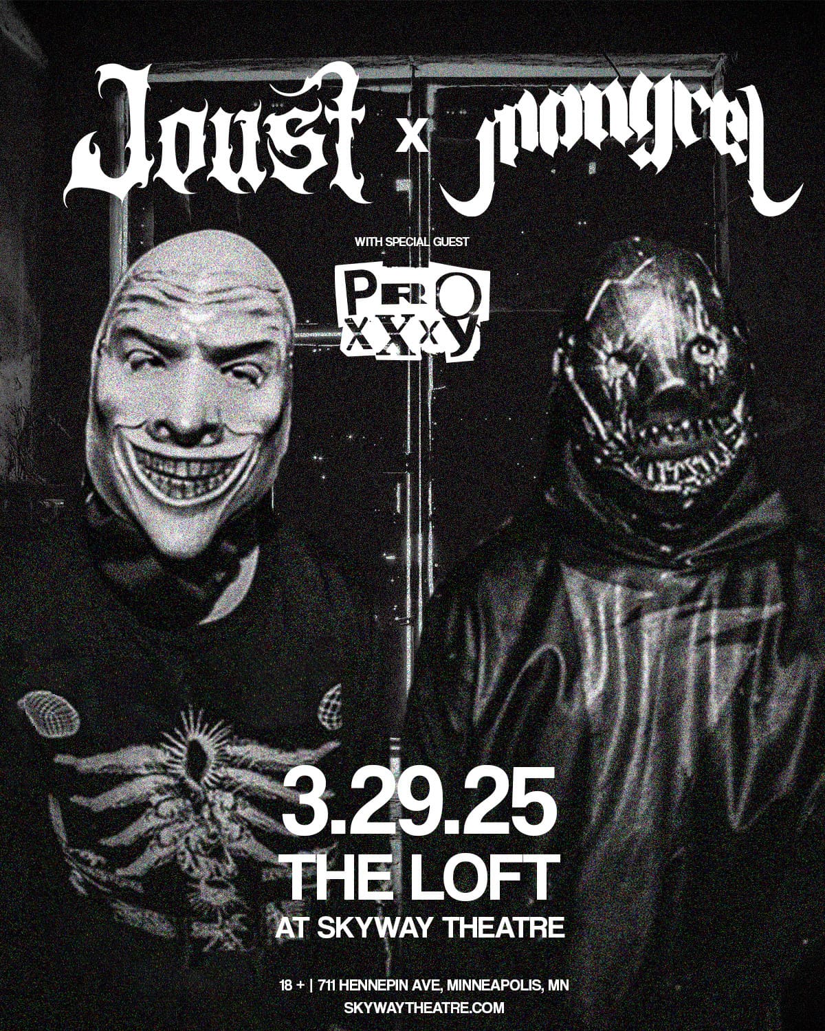 Mongrel x Joust Flyer