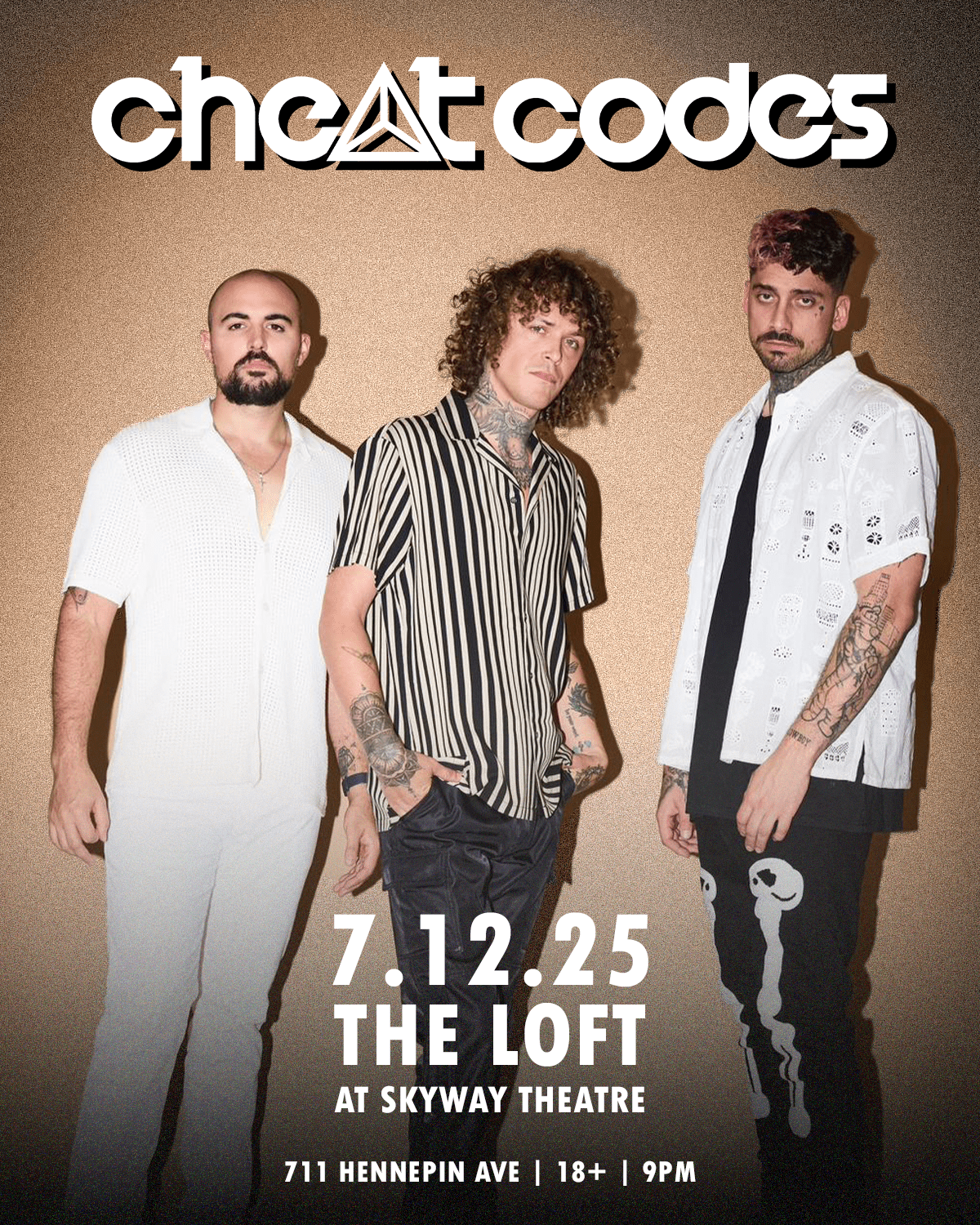 Cheat Codes Flyer