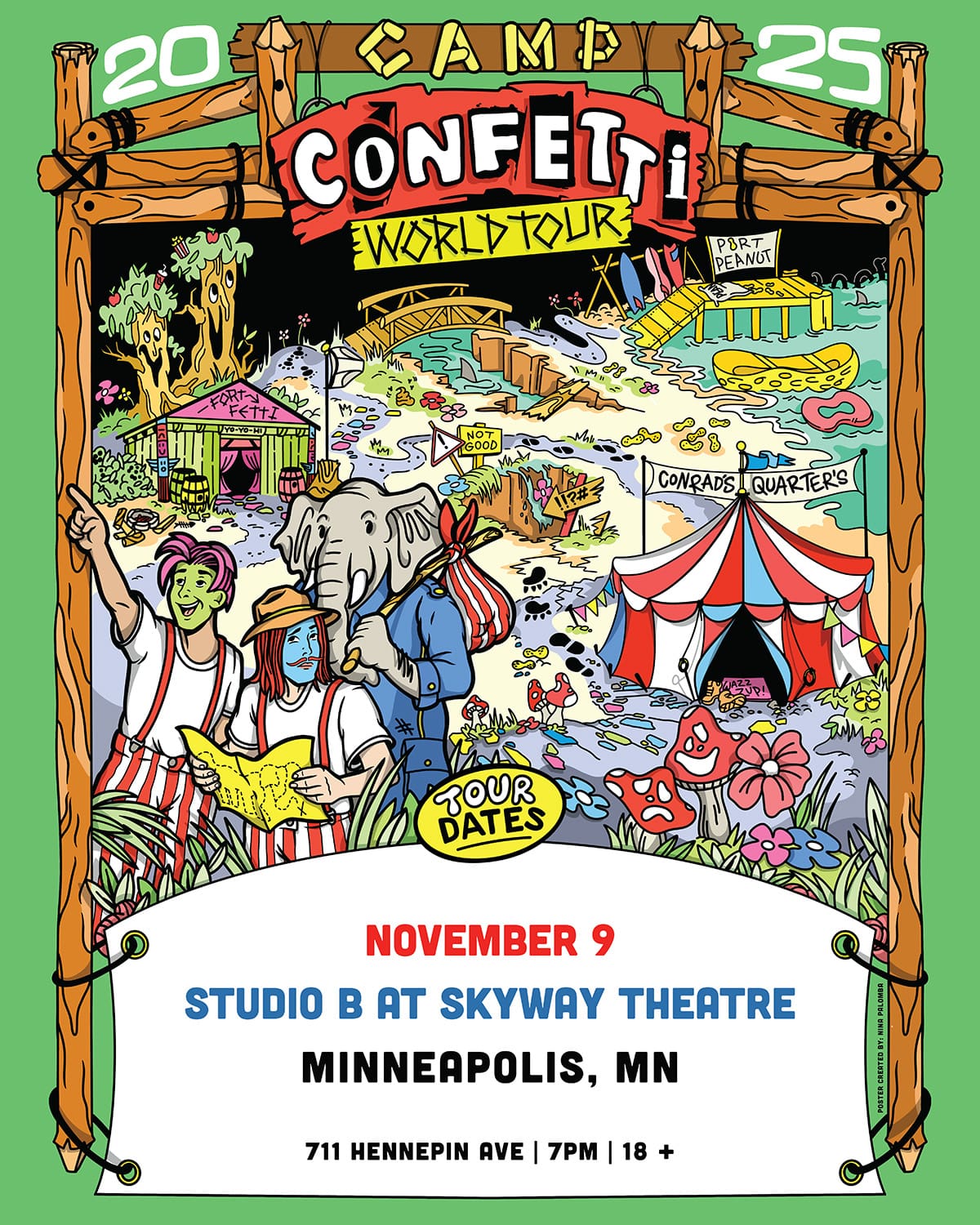 Confetti Flyer