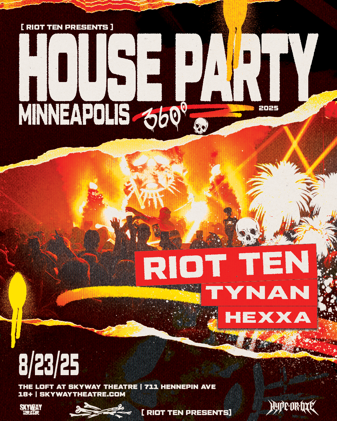 Riot Ten Flyer