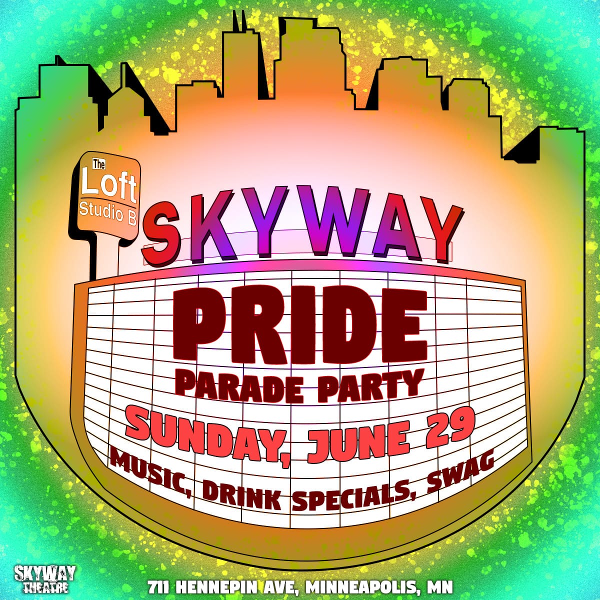Pride Parade Party 2025! Flyer