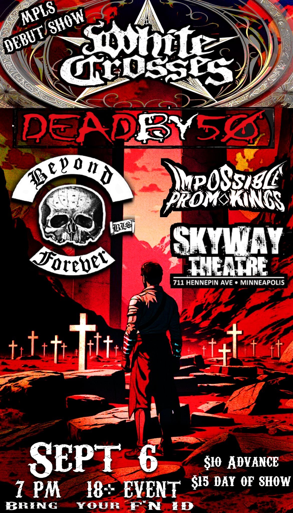 White Crosses Flyer