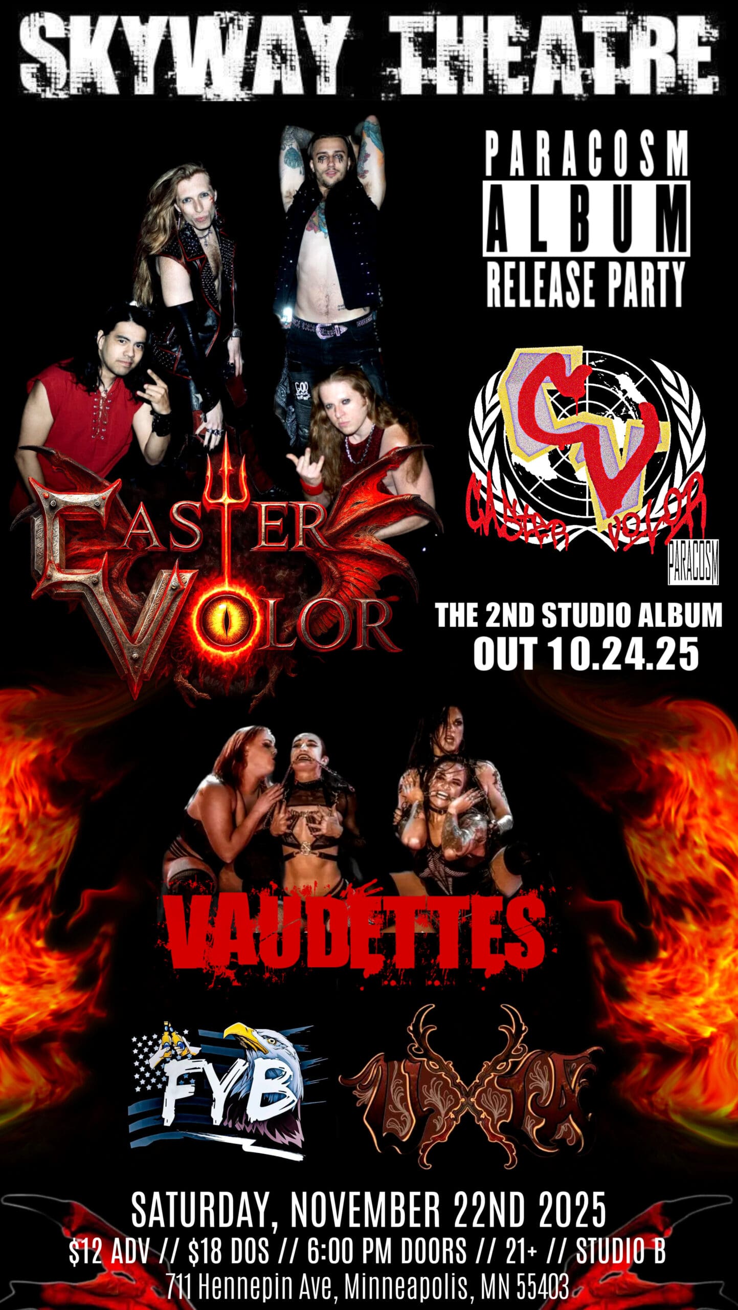 Caster Volor Flyer