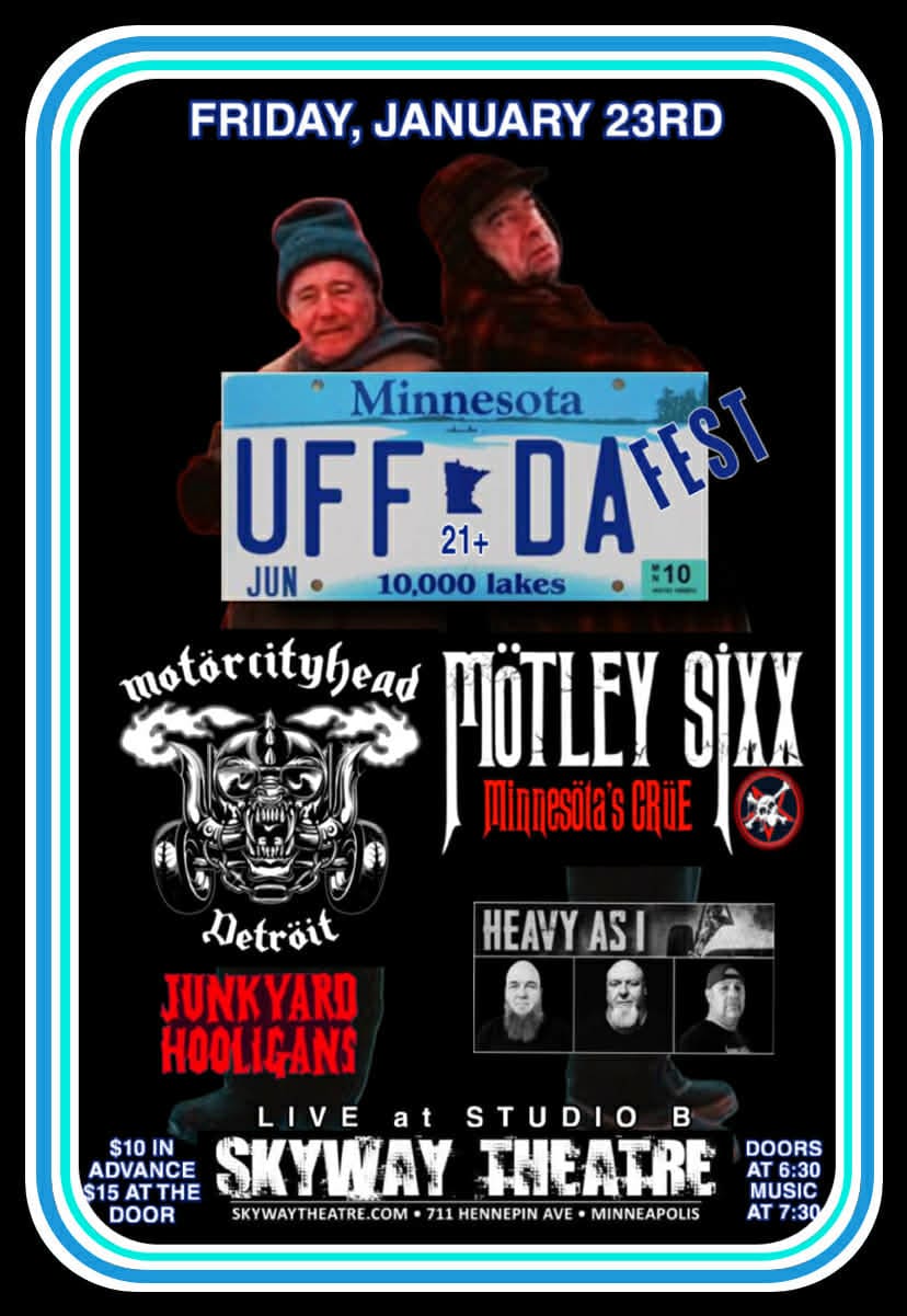 Uff Da Fest Flyer