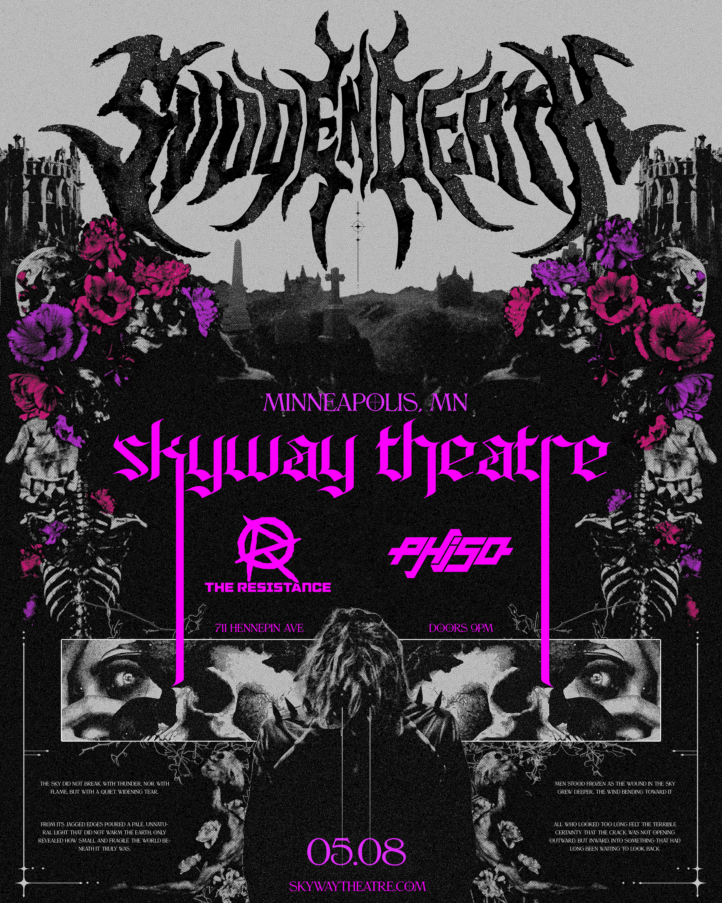 SVDDEN DEATH Flyer