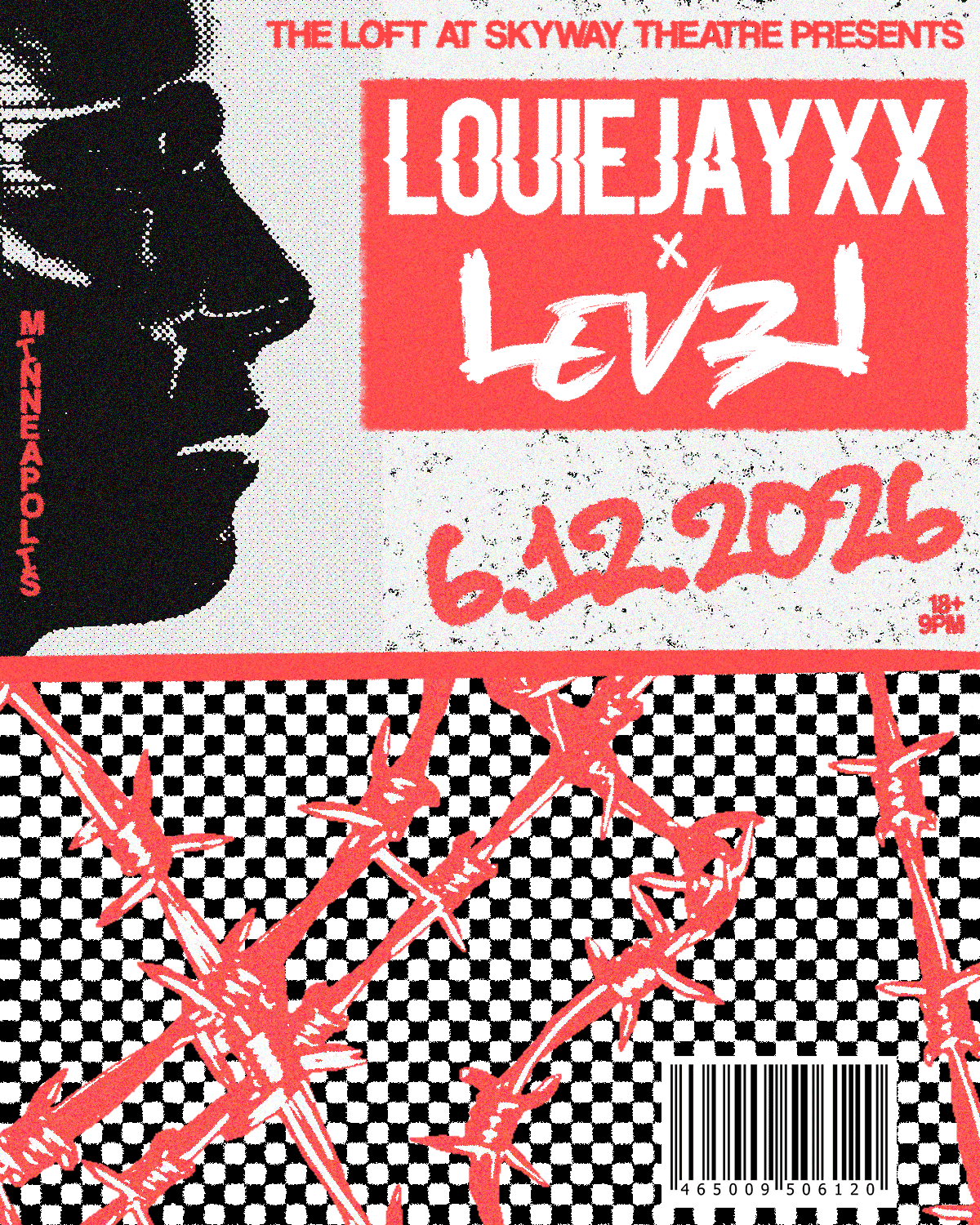 LOUIEJAYXX x Lev3l Flyer