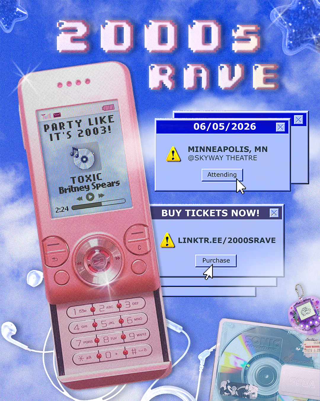 2000’s Rave Flyer