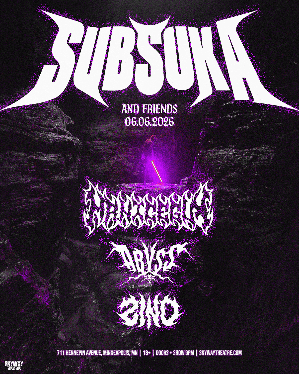 Subsuka and Friends Flyer