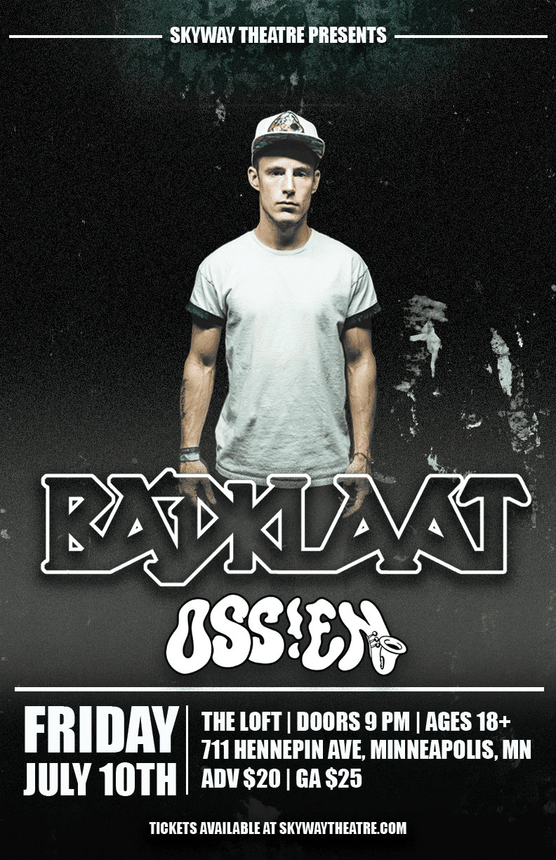Badklaat Flyer