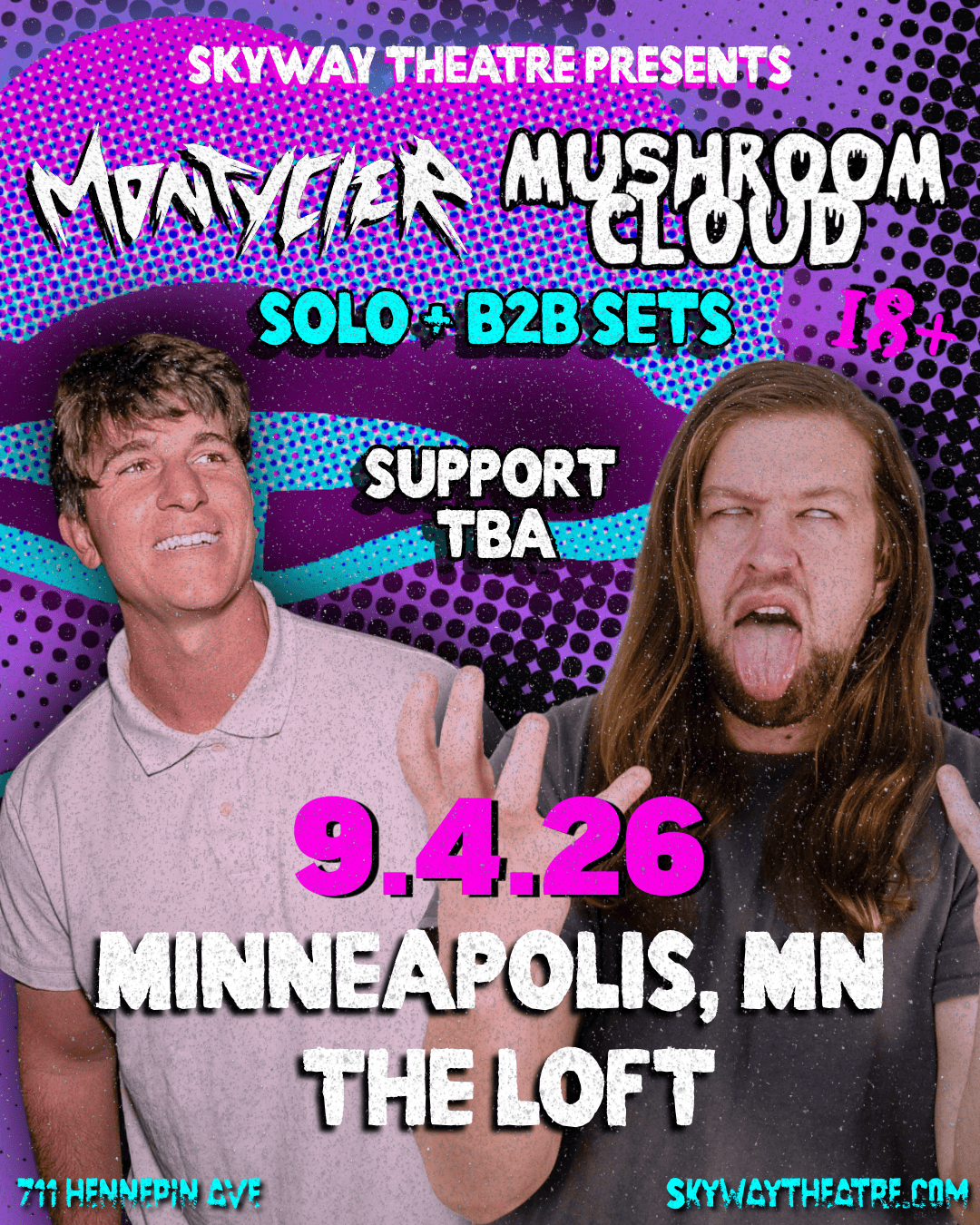Mushroom Cloud x MontyCler Flyer