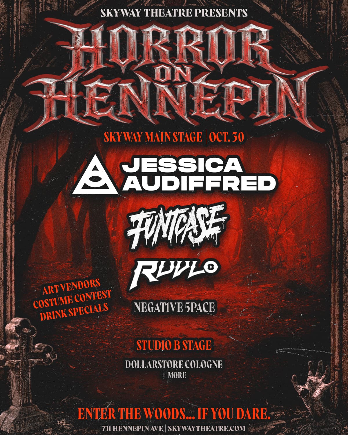 HORROR ON HENNEPIN NIGHT 2 Flyer