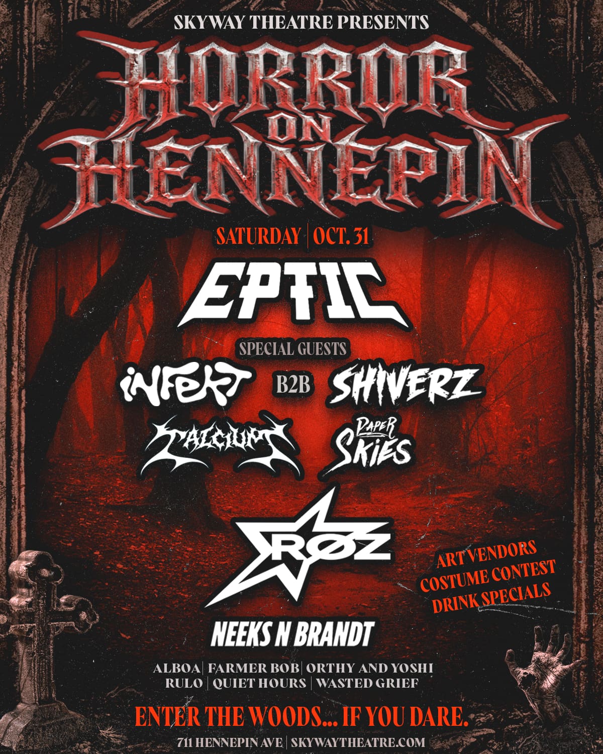 HORROR ON HENNEPIN: NIGHT 3 Flyer