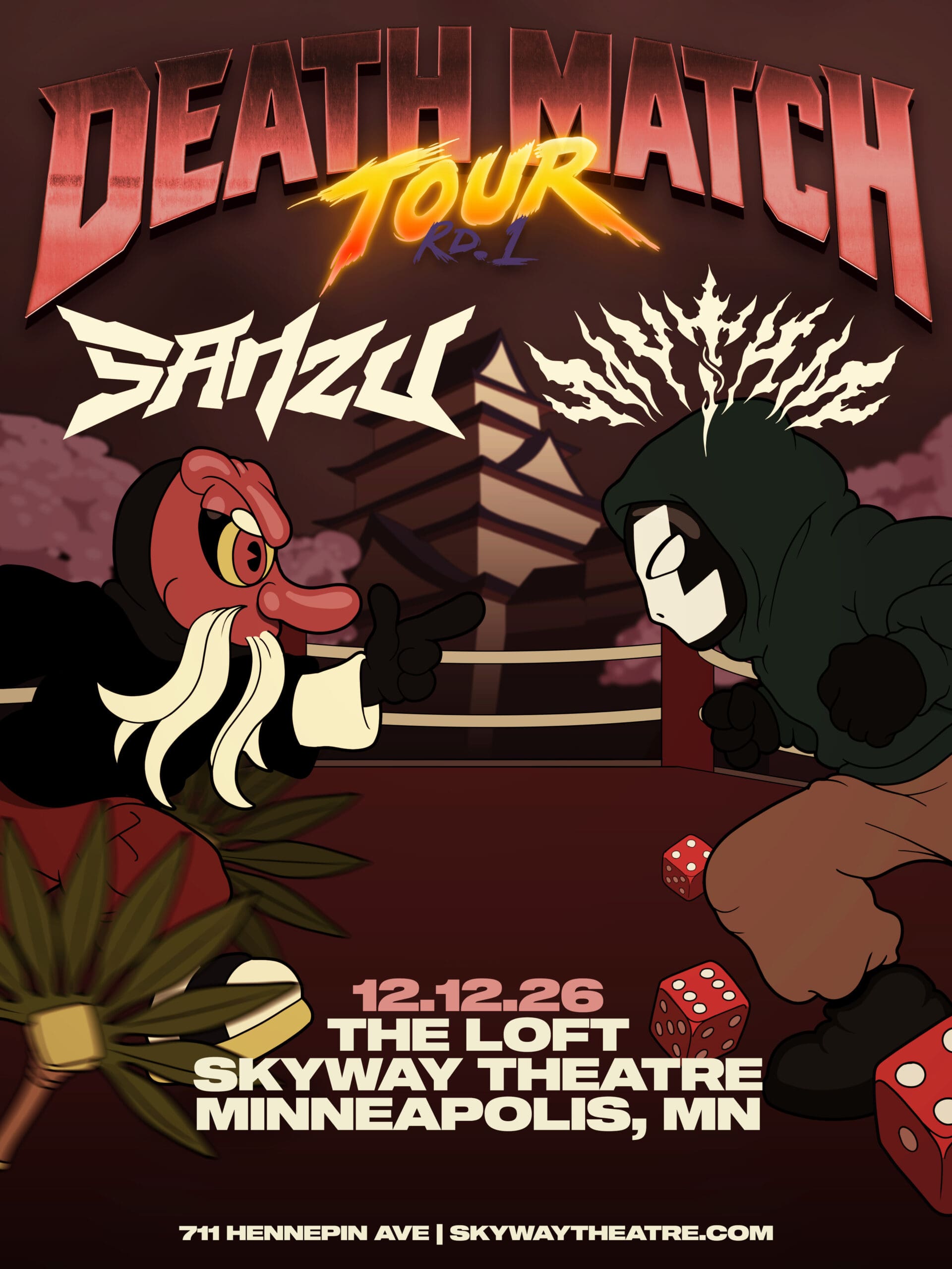 MYTHM x SANZU Flyer