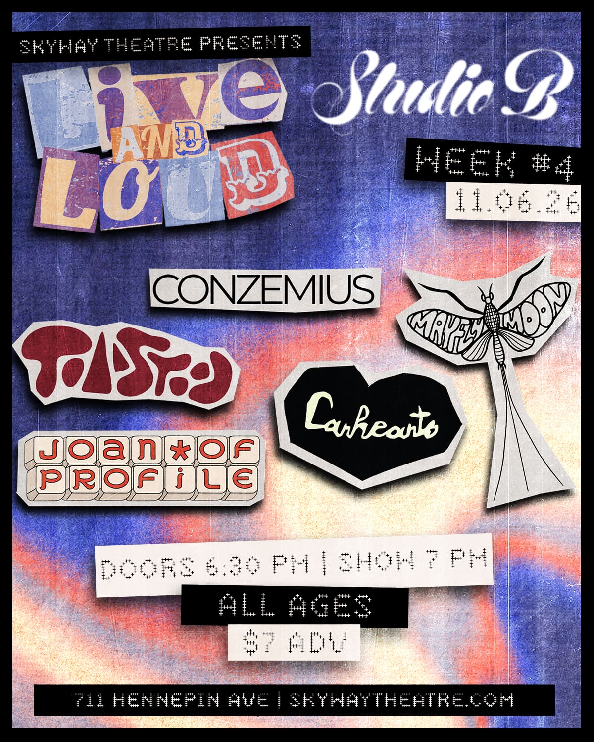 LIVE & LOUD Flyer